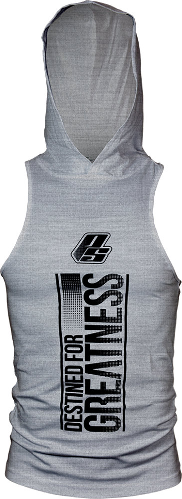 ProSupps Fitness Gear DFG Hoodie Tank - Heather Grey Large