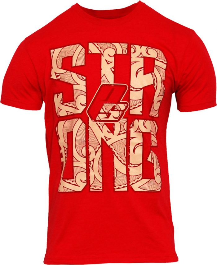 ProSupps Fitness Gear "Strong" T-Shirt - Red Medium