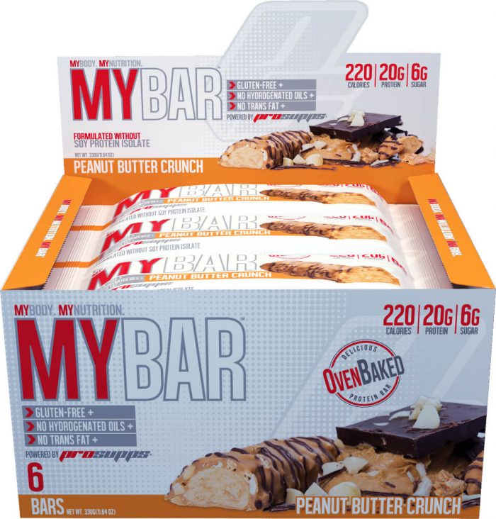ProSupps MyBar - Box of 6 Peanut Butter Crunch