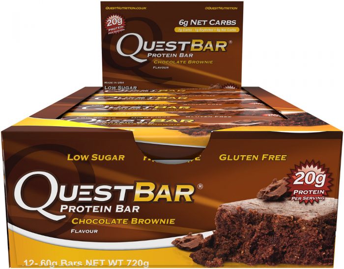 Quest Nutrition Quest Bar - Box of 12 Chocolate Brownie