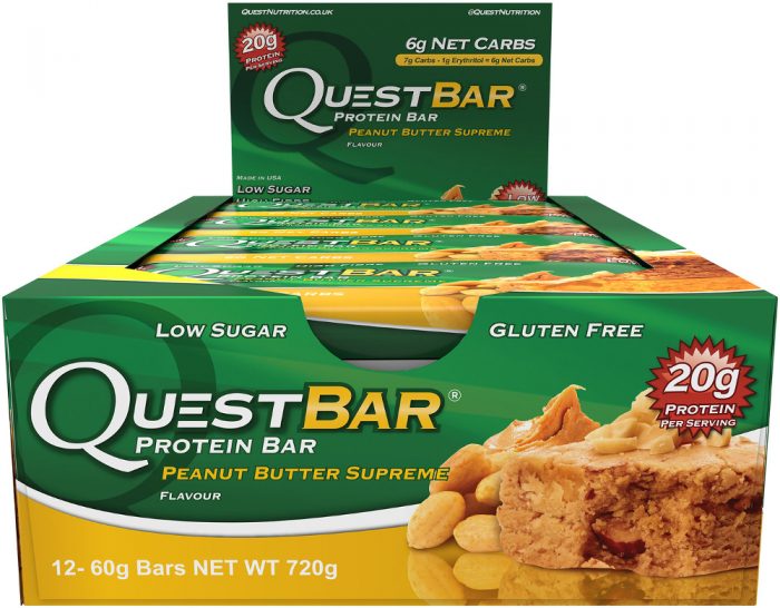 Quest Nutrition Quest Bar - Box of 12 Peanut Butter Supreme