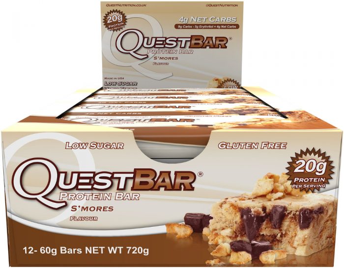 Quest Nutrition Quest Bar - Box of 12 S'mores