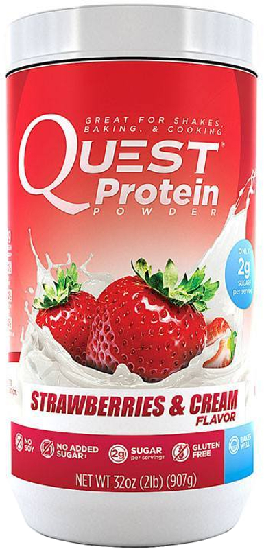 Quest Nutrition Quest Protein Powder - 2lb Strawberries & Cream