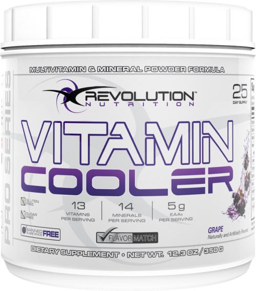 Revolution Nutrition Vitamin Cooler - 25 Servings Grape