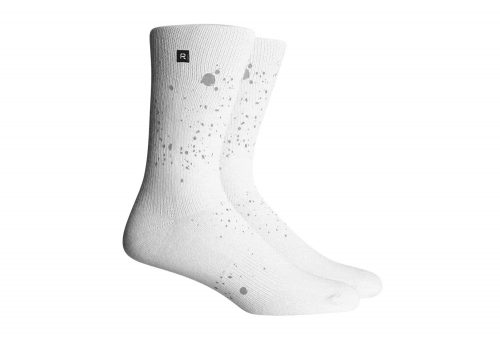 Richer Poorer Prime Reflective Socks - white, one size