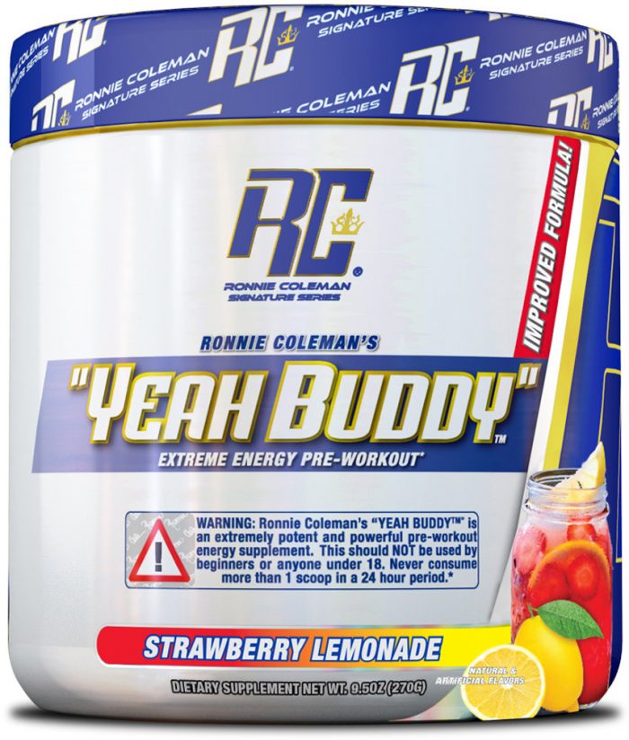 Ronnie Coleman Signature Series YEAH BUDDY - 30 Servings Strawberry Le