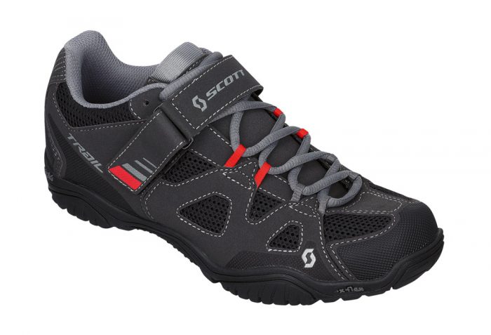 Scott Trail EVO Shoes - black/red, eu 45