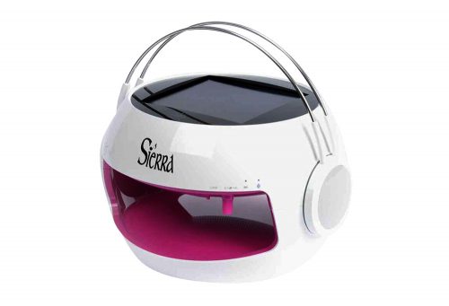 Sierra Solar Charging Bluetooth Wireless Speaker - pink, one size