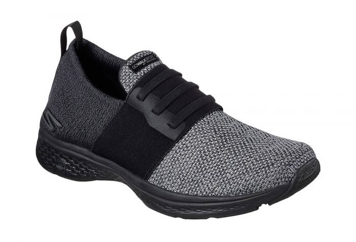 Skechers Go Walk Sport Shoes - Men's - black/grey, 10.5