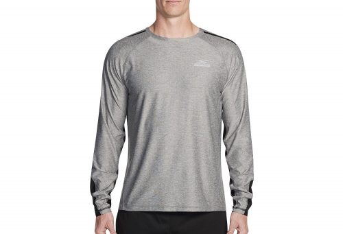 Skechers Sprint Long Sleeve Shirt - Men's - charcoal, medium