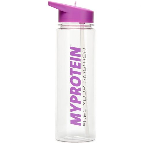 Straw Water Bottle - Purple