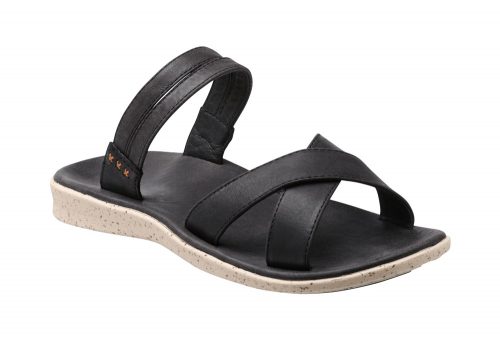 Superfeet Laurel Sandals - Women's - black/white, 7.5