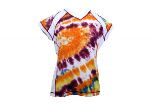 SwirlGear Capped Sleeve Shirt - Womens - sunburst, xsmall