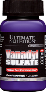 Ultimate Nutrition Vanadyl Sulfate - 75 Tablets
