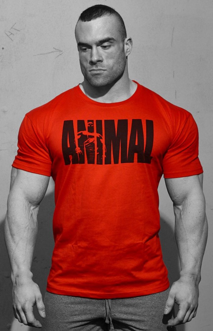 Universal Clothing & Gear Animal Iconic T-Shirt - Red XL