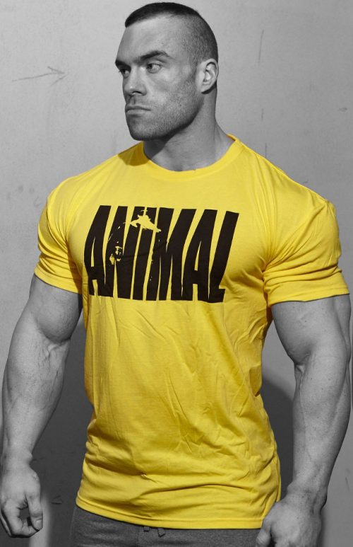 Universal Clothing & Gear Animal Iconic T-Shirt - Yellow Large