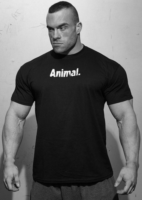 Universal Clothing & Gear Animal T-Shirt - Black Large