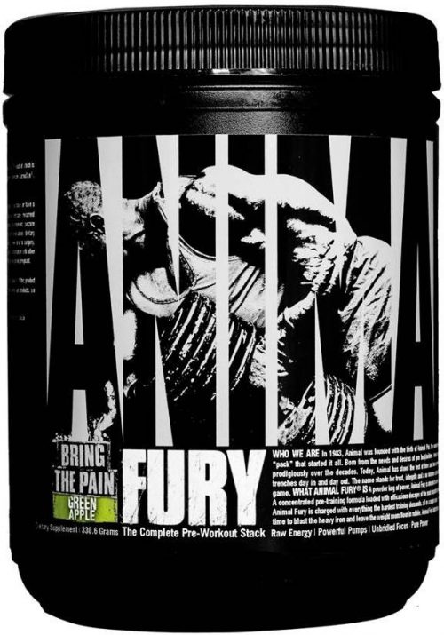 Universal Nutrition Animal Fury - 5 Servings Green Apple
