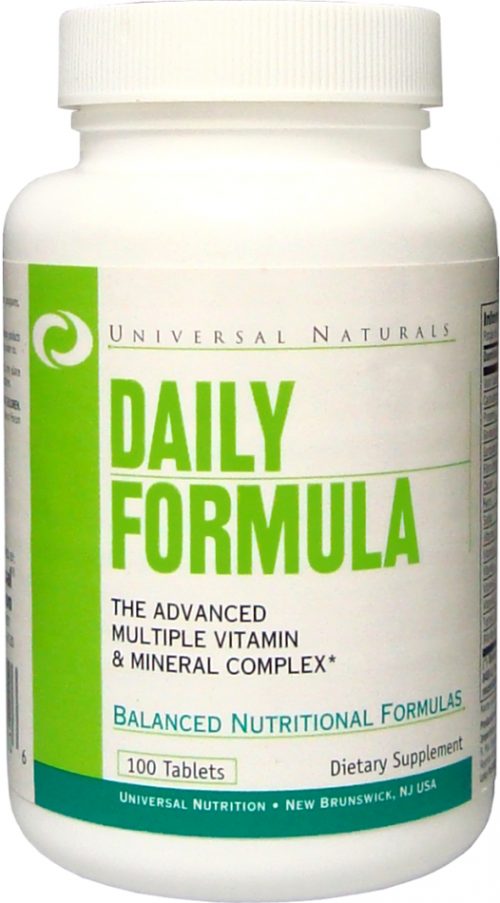 Universal Nutrition Daily Formula - 100 Tablets