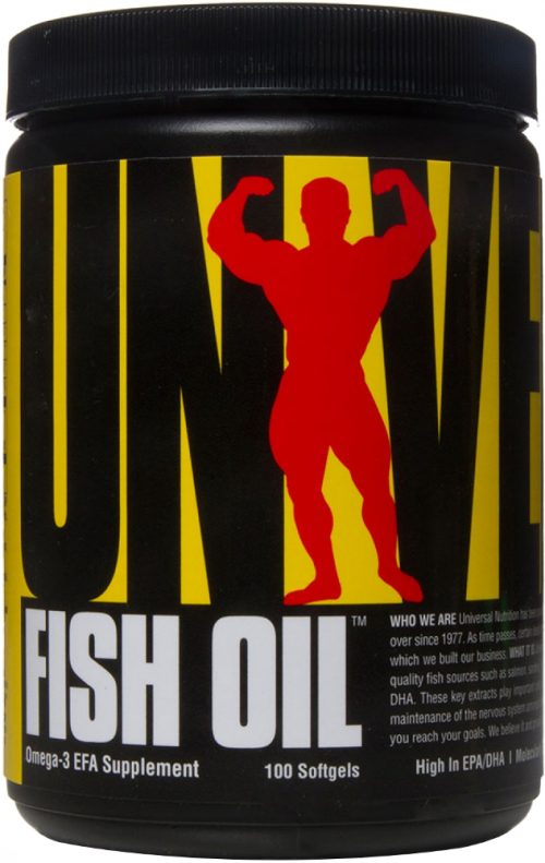 Universal Nutrition Fish Oil - 100 Softgels