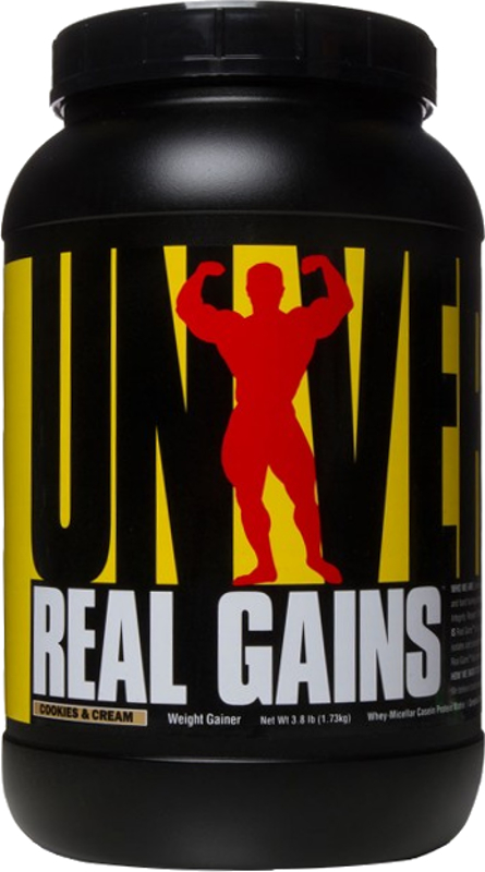 Universal Nutrition Real Gains - 3.8lbs Cookies & Cream