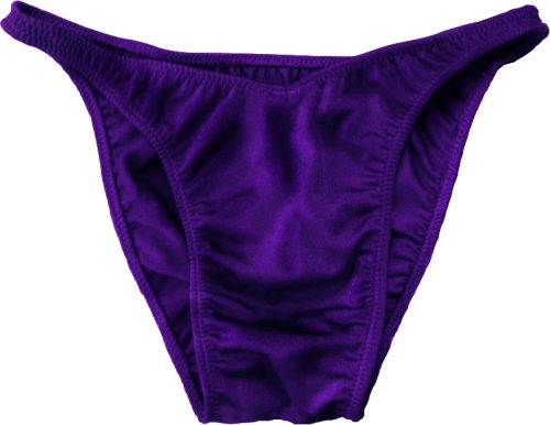 Vandella Costumes Flex Cut Velvet Posing Suit - Purple Medium