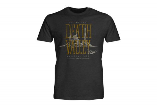 Wilder & Sons Death Valley National Park Short Sleeve T-Shirt - Men's - charcoal heather, small
