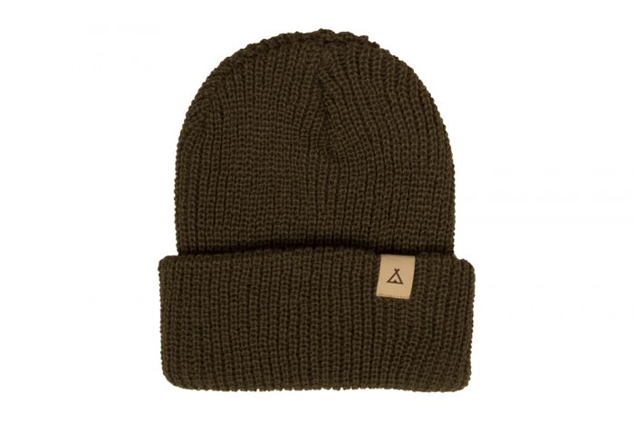 Wilder & Sons Teepee Beanie - army green, one size