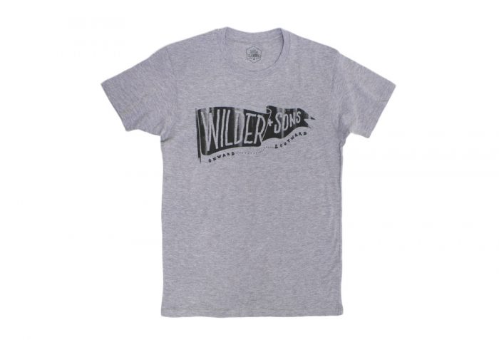 Wilder & Sons Wilder Banner T-Shirt - Men's - athletic heather, medium