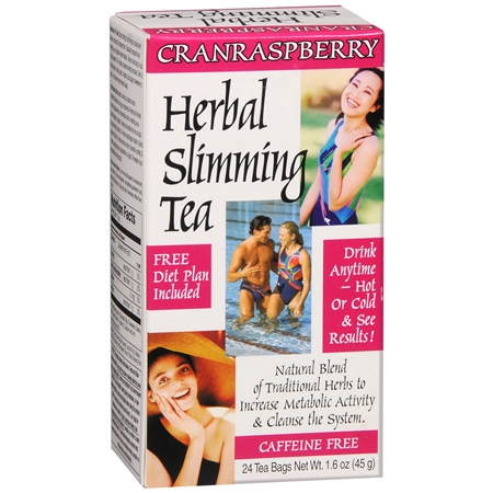 21st Century Herbal Slimming Tea Cranraspberry - 0.06 oz.