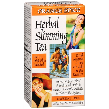 21st Century Herbal Slimming Tea Orange Spice - 0.06 oz.