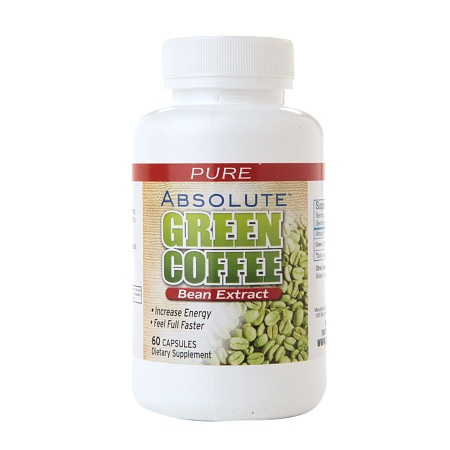 Absolute Nutrition Absolute Green Coffee Bean Extract, Capsules - 60 ea
