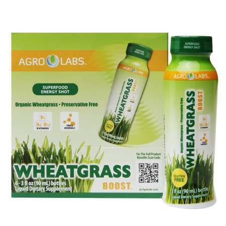 Agrolabs Wheat Grass Boost - 3 oz.