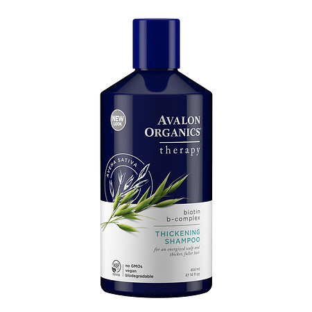 Avalon Organics Shampoo, Thickening, Biotin B-Complex - 14 fl oz