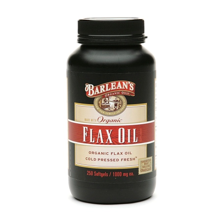 Barlean's Organic Oils Flax Oil 1000mg, Capsules - 250 ea