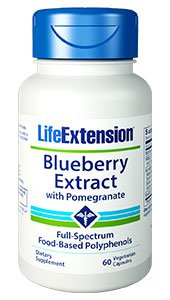 Blueberry Extract with Pomegranate, 60 vegetarian capsules