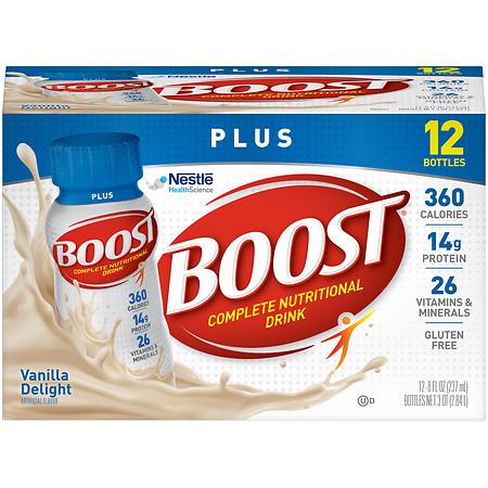 Boost Plus Complete Nutritional Drink - 8 oz.