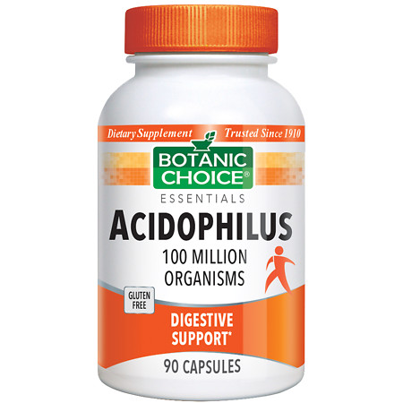 Botanic Choice Acidophilus Dietary Supplement Capsules - 90 ea.