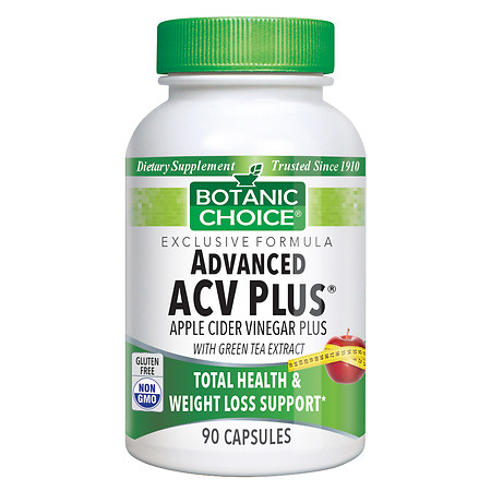Botanic Choice Advanced ACV Plus Dietary Supplement Capsules - 90 ea