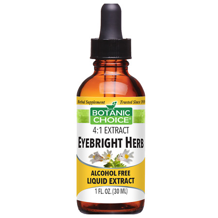 Botanic Choice Eyebright Herb Herbal Supplement Liquid - 1 oz.