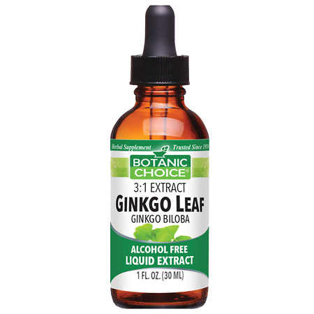 Botanic Choice Ginkgo Leaf Herbal Supplement Liquid - 1 oz.