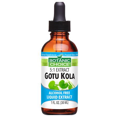 Botanic Choice Gotu Kola Herbal Supplement Liquid - 1 oz.