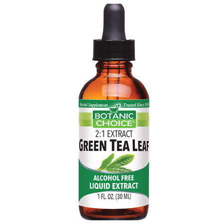 Botanic Choice Green Tea Leaf Herbal Supplement Liquid - 1 oz.