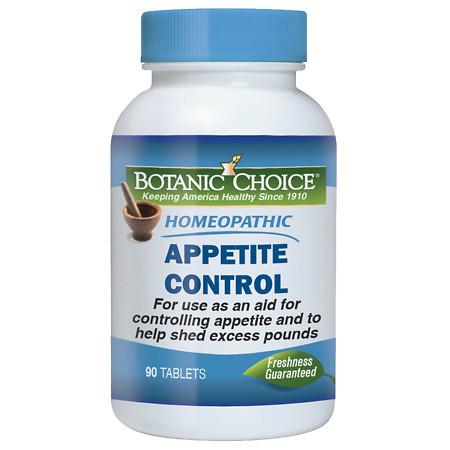 Botanic Choice Homeopathic Appetite Control Formula, Tablets - 90 ea