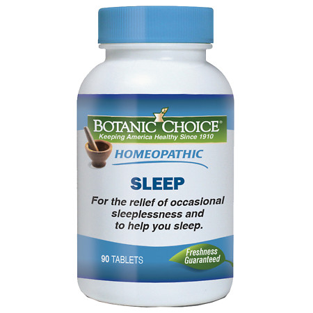 Botanic Choice Homeopathic Sleep Formula, Tablets - 90 ea