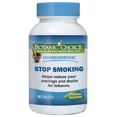 Botanic Choice Homeopathic Stop Smoking Formula, Tablets - 90 ea