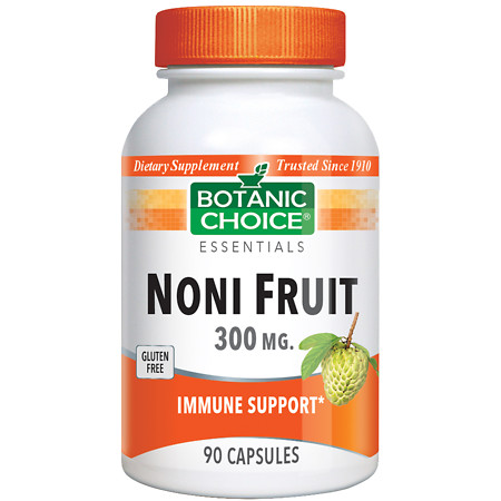 Botanic Choice Noni Fruit 300 mg Dietary Supplement Capsules - 90 ea.
