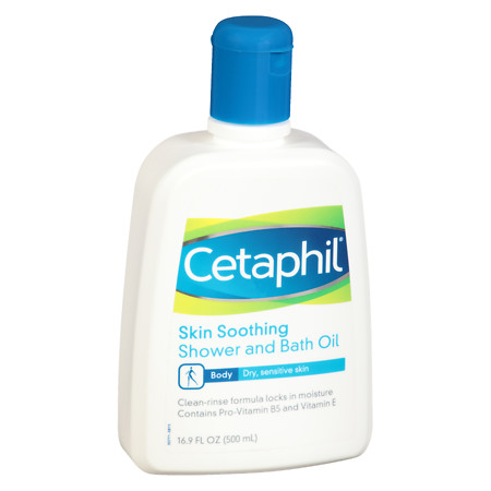 Cetaphil Skin Soothing Shower and Bath Oil - 16.9 oz.