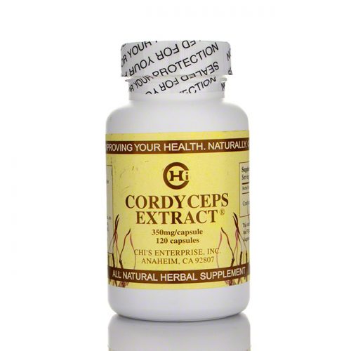 Chi's Enterprise Cordyceps Extract Herbal Supplement, 120 count