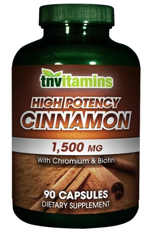 Cinnamon 1500 Mg With Chromium and Biotin